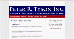 Desktop Screenshot of peterrtyson.com