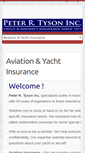 Mobile Screenshot of peterrtyson.com