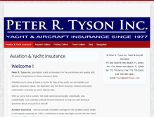 Tablet Screenshot of peterrtyson.com